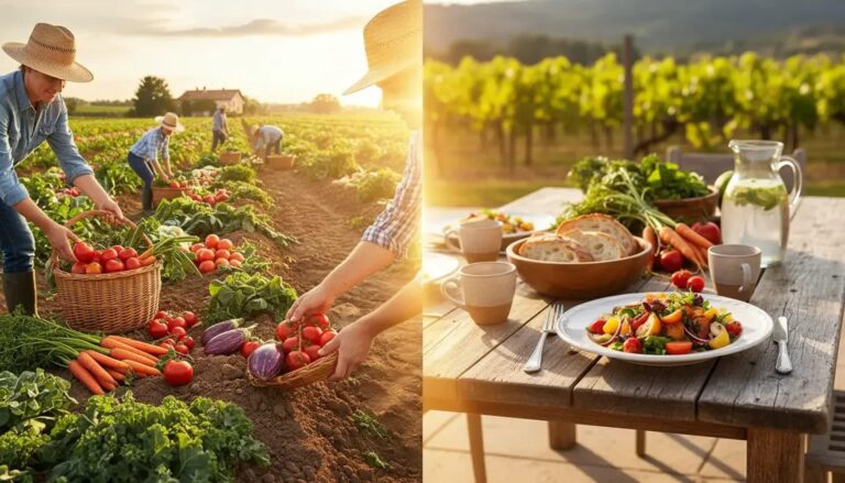 Fruits de ferme à maturité: recettes et gestes précis